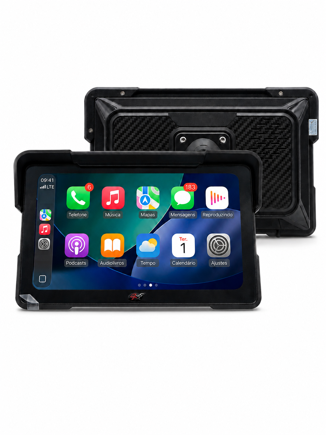 Motoplay 7" Pro Max® | Apple CarPlay and Android Auto